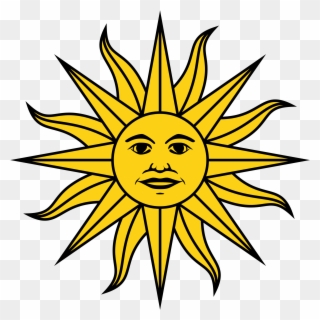 Sun Clipart Clipart Medieval - Sol De Mayo Uruguay - Png Download