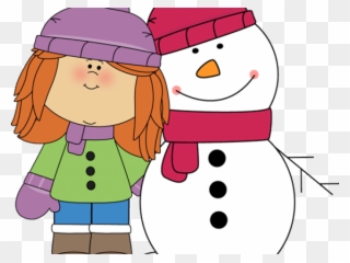 Snowman Clipart Nose - Winter Jacket Clipart Png Transparent Png