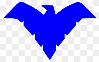Nightwing Vector Dick 1 By Dickiejaybird - Asa Noturna Logo Clipart
