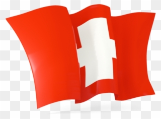 Switzerland Flag Png Transparent Images - Flag Waving Switzerland Flag Gif Clipart