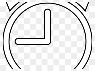 Watch Clipart Line Drawing - Bellerive Fcj - Png Download