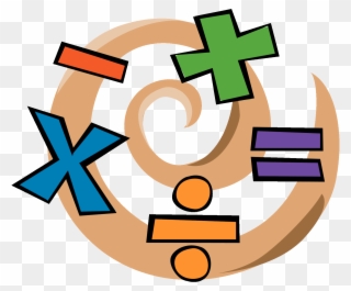 Math Team - Math Symbols Clipart - Png Download
