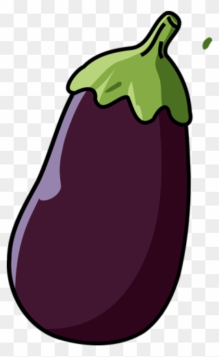 Eggplant Clipart Vegetable - Clipart Eggplant - Png Download