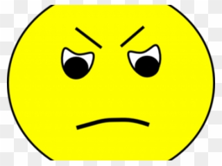 Angry Face Clipart - Split Face Happy And Sad - Png Download