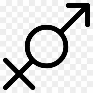 Choosing John Or Joan - Intersex Symbol Clipart