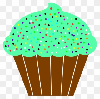 Clip Art Cup Cake - Png Download