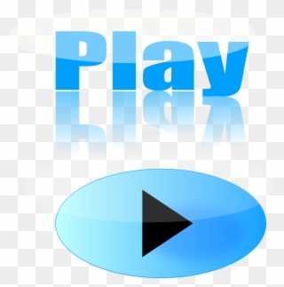 Big Image - Play Text Button Clipart