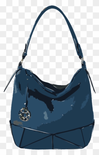 Hobo Bag Handbag Computer Icons Leather Blue - Handbag Clipart