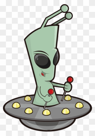 Alien Extraterrestrial Intelligence Cartoon - Cartoon Alien Png Clipart