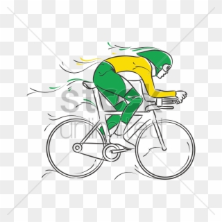 Cycling Clipart Cycling Competition - Cycle Sport - Png Download