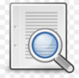 Find Clip Art - Search Icon - Png Download