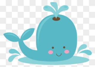 Cute Whale Png Clipart