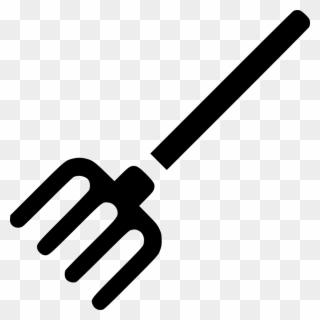 Pitchfork Dig Tool Rake Garden Comments - Spatula Icon Clipart