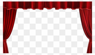 Stage Curtains Transparent Background Clipart