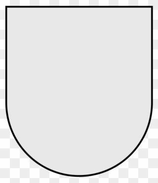Coa Illustration Shield Round Base - Coa Shield Clipart