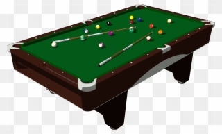 Pool Table Clipart Free Download Best Pool Table Clipart - Table - Png Download