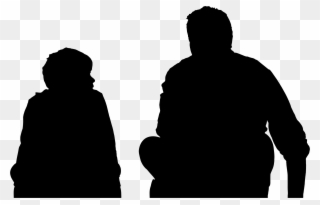 Son And Father Transparent Clipart - Father And Son Png
