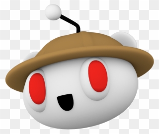 A Snoo I Made For A Reddit-related Video Series I'm - Cartoon Clipart
