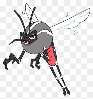 Play Our Online Game - Mosquito Drawing Png Clipart