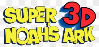 Super Noah's Ark 3-d - Logo Clipart