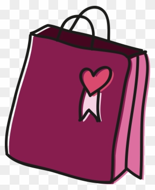 Image Transparent Download Handbag Shopping Designer - Shopping Bag Clipart