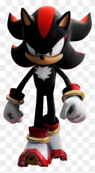 Shadow The Hedgehog Walking - Shadow Sonic Clipart