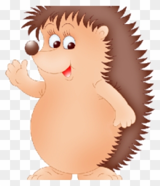 Hedgehog Clipart Standing - Transparent Background Hedgehog Clipart - Png Download