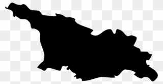 Freeuse File Flag Map Of Blank Svg Wikimedia - Black Map Of Georgia Clipart