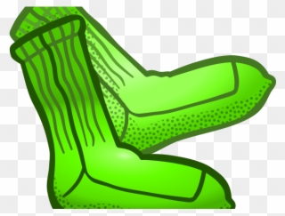 Crazy Clipart Socks - Socks Clipart Transparent - Png Download