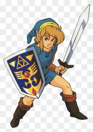 Transparent Zelda Link To Past - Legend Of Zelda A Link Clipart