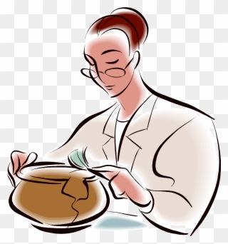 Archaeologists Scientist Who Use Remains Of Material Clipart