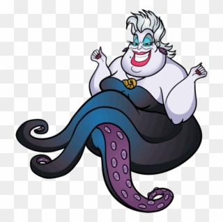 Clip Art Royalty Free How To Draw Mermaids - Poor Unfortunate Souls Svg - Png Download