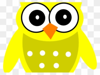 Gold Owl Cliparts - Red Owl Cute Clipart - Png Download