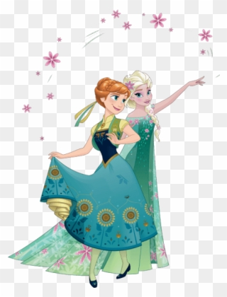 Disney Elsa Clipart - Elsa E Anna Frozen Fever - Png Download