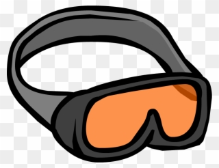 Diving Clipart Goggles - Ski Goggles Clipart Transparent - Png Download