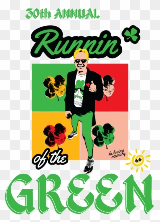 Runnin Of The Green Finals Logo - March 17 Clipart