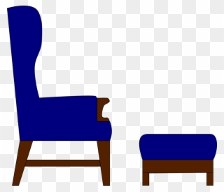 Table Footstool Chair Computer Icons Living Room - Footstool Clipart