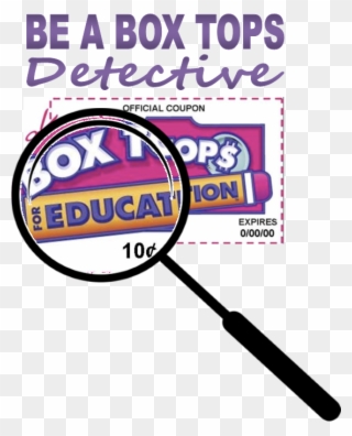 Box Tops - Box Tops For Education Label Clipart