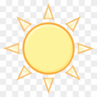 Weather M Clear - Sun Outline Clipart