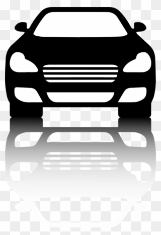 All Photo Png Clipart - Car Clipart Black And White Front View Transparent Png