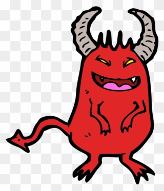 It's Story Time - Devil Clipart