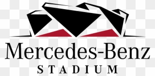 File Mercedes Benz Stadium Logo Svg Wikipedia Black - Mercedes Benz Stadium Atlanta Logo Clipart