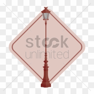 Lamp Post V矢量图形 - National Monument (indonesia) Clipart
