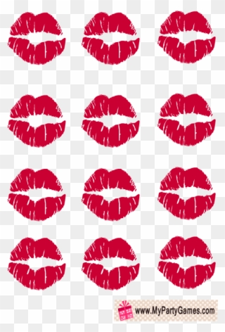 Free Printable Pin The Kiss On The Groom Game Wedding - Kissing Printables Clipart