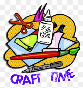 Clip Art Craft Time - Png Download