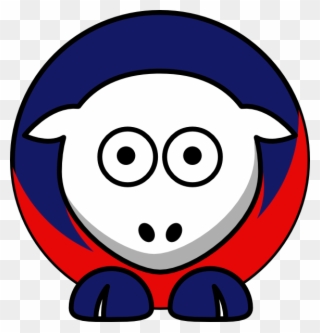 Sheep Dayton Flyers Team Colors - College Football Clipart