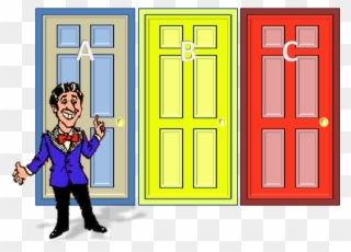 Mhp All Closed - Monty Hall Problem Png Clipart