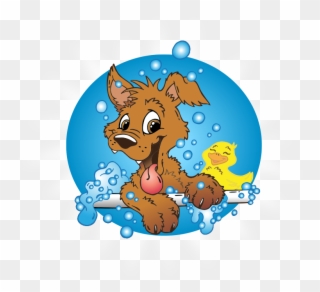 Doggie Groom N Go Mobile Grooming Salon - Cartoon Clipart