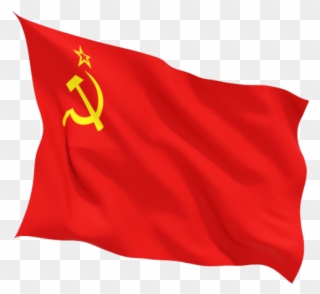 Fluttering Illustration Of Union Clip Art Black And - Soviet Union Flag Png Transparent Png