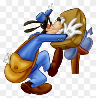 Goofy Mailman - Walt Disney Clipart